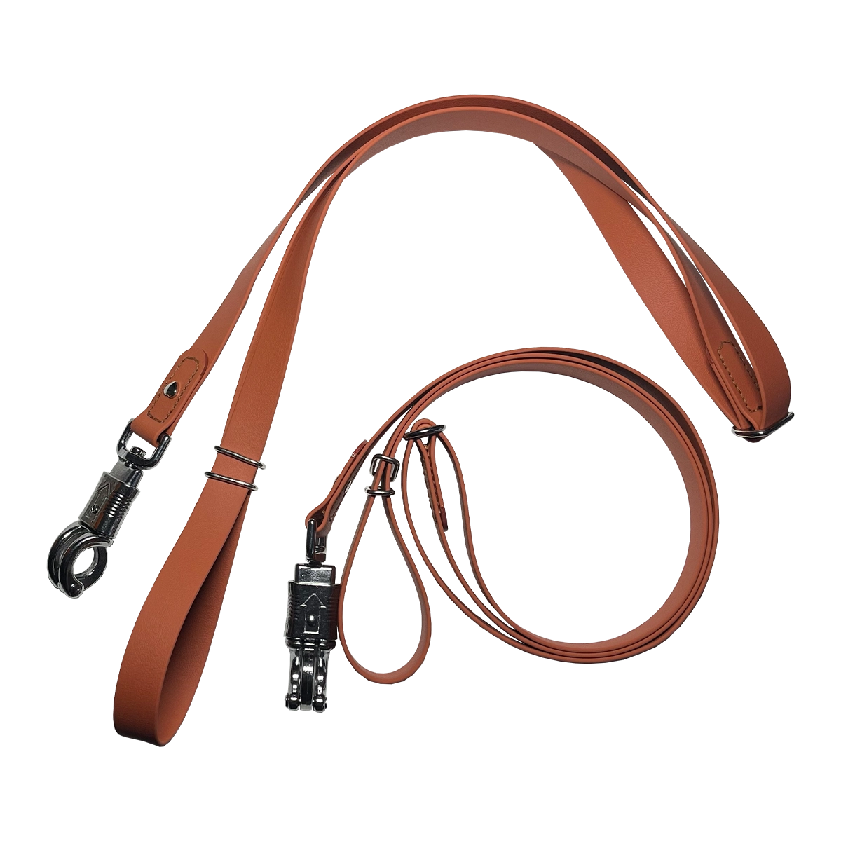 Universal Waterproof Horse Cross-Ties with Adjustable Length “Apricot Ice-Cream”