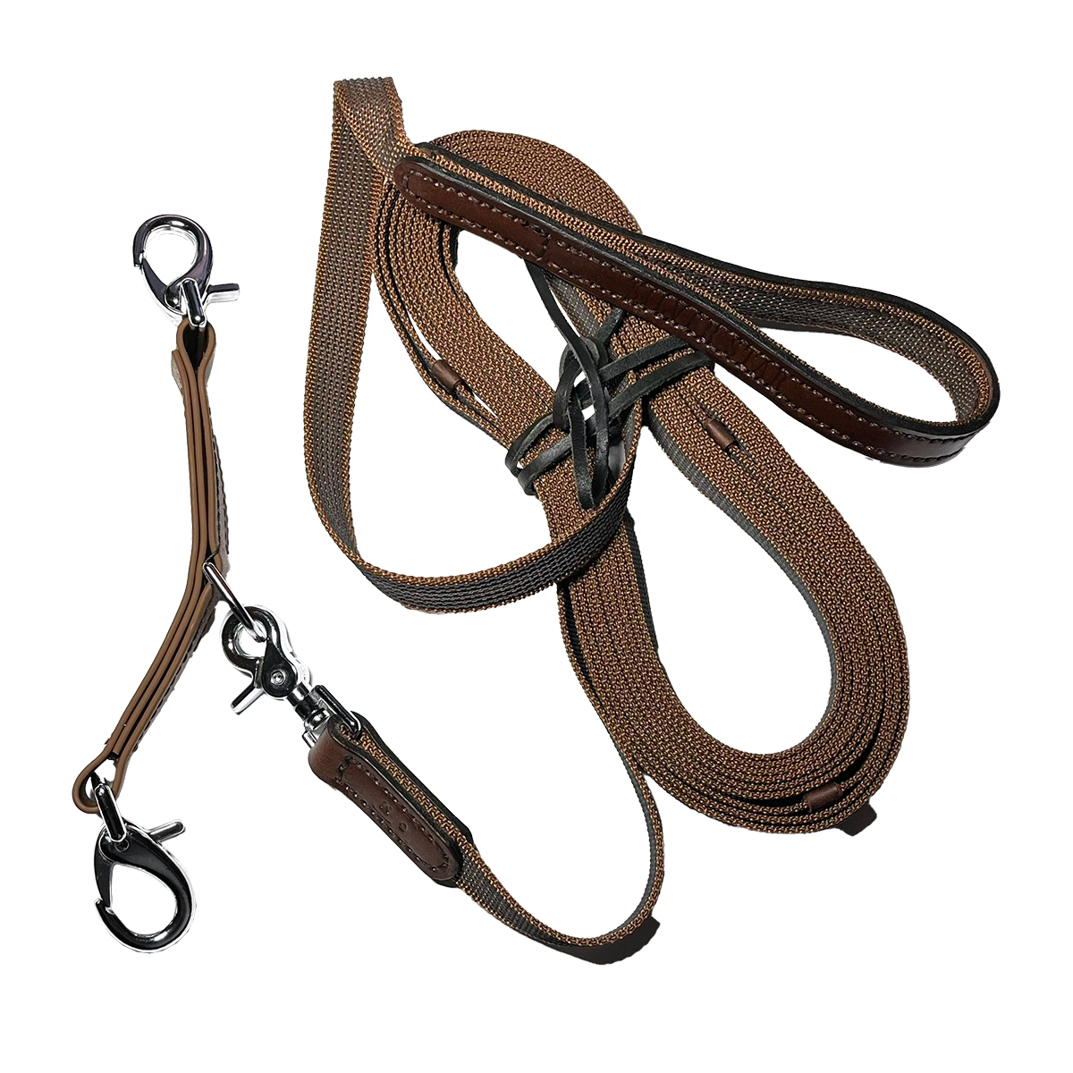 Lonża  z adapterem „Chestnut Bark”