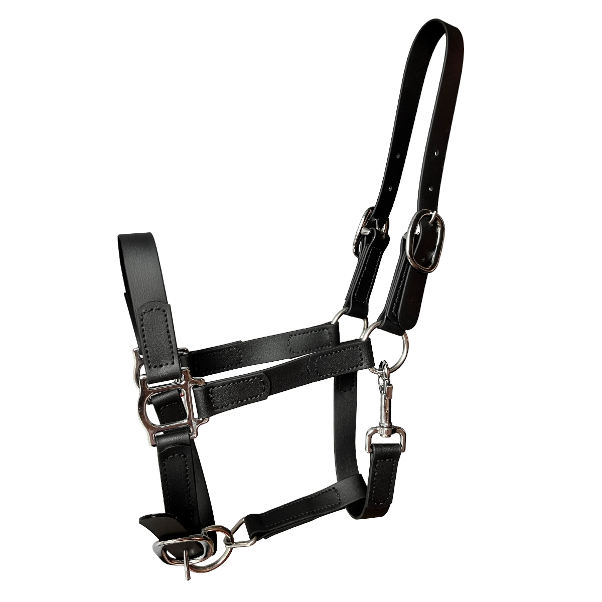 Базовый Недоуздок из ПВХ-ленты с двумя регулировками
«Midnight Soil»