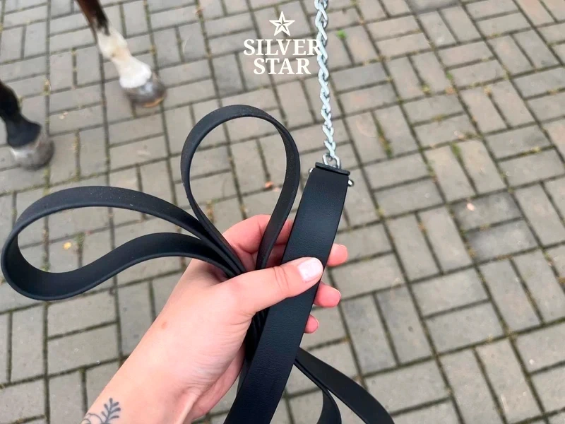 Премиум Чомбур с цепью ПВХ 2,4 м Midnight Soil Silver Star