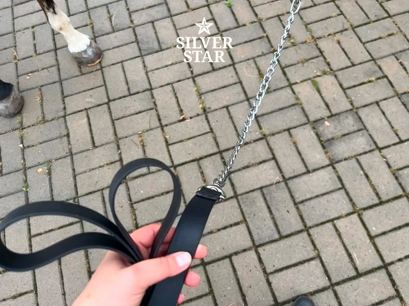 Премиум Чомбур с цепью ПВХ 2,4 м Midnight Soil Silver Star