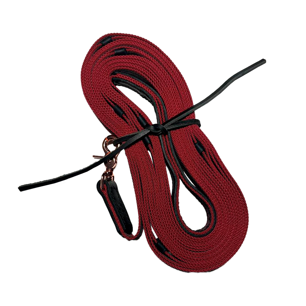 Podstawowa Lonża  „Ripe Sweet Cherry” z okuciami w kolorze różowego złota