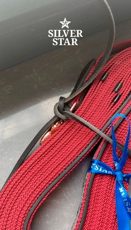 Podstawowa Lonża  „Ripe Sweet Cherry” z okuciami w kolorze różowego złota