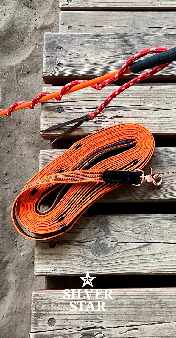 Базовая Корда  «Orange Sunset» с фурнитурой розовое золото