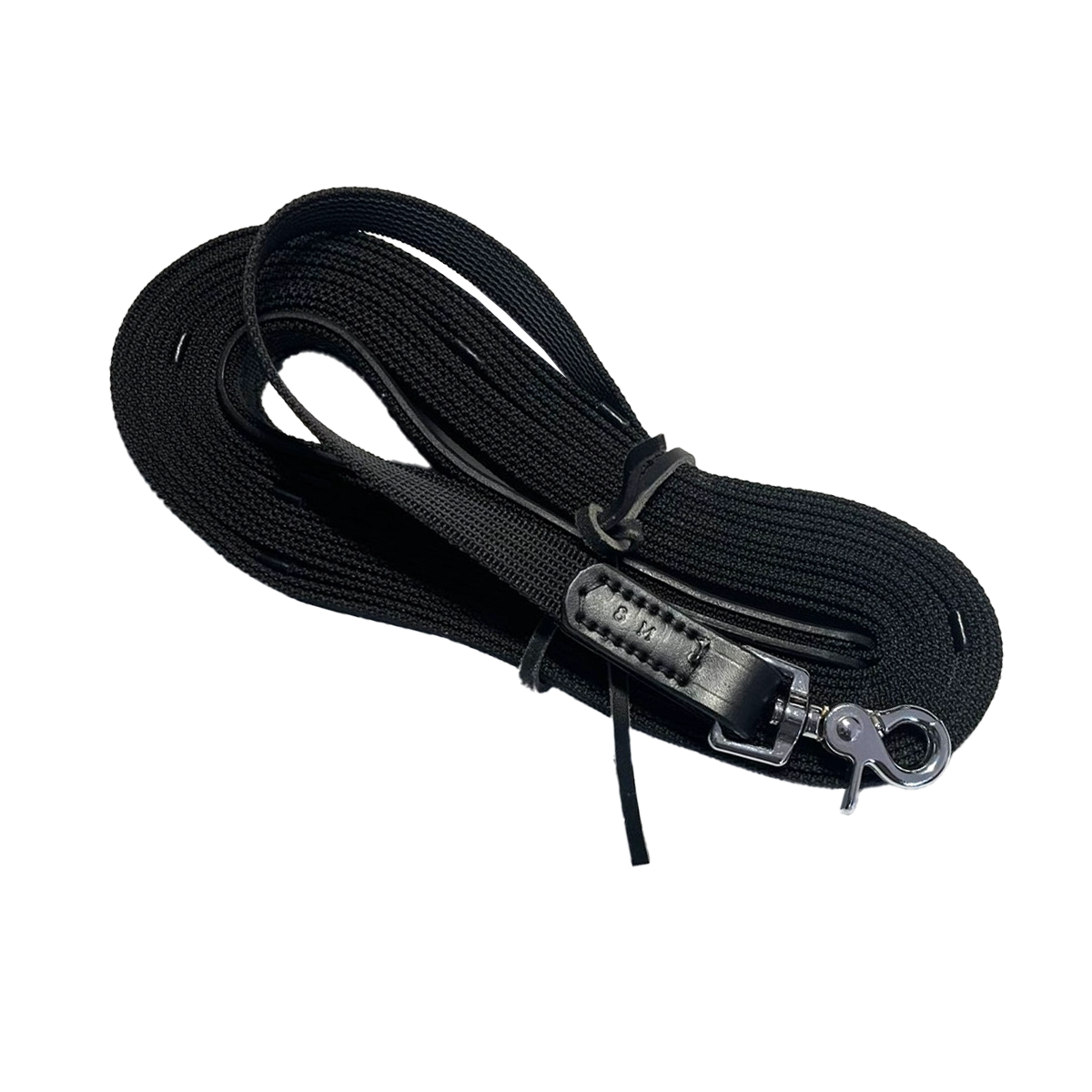 Premium Lonża  “Midnight Soil” z karabińczykiem ze stali nierdzewnej