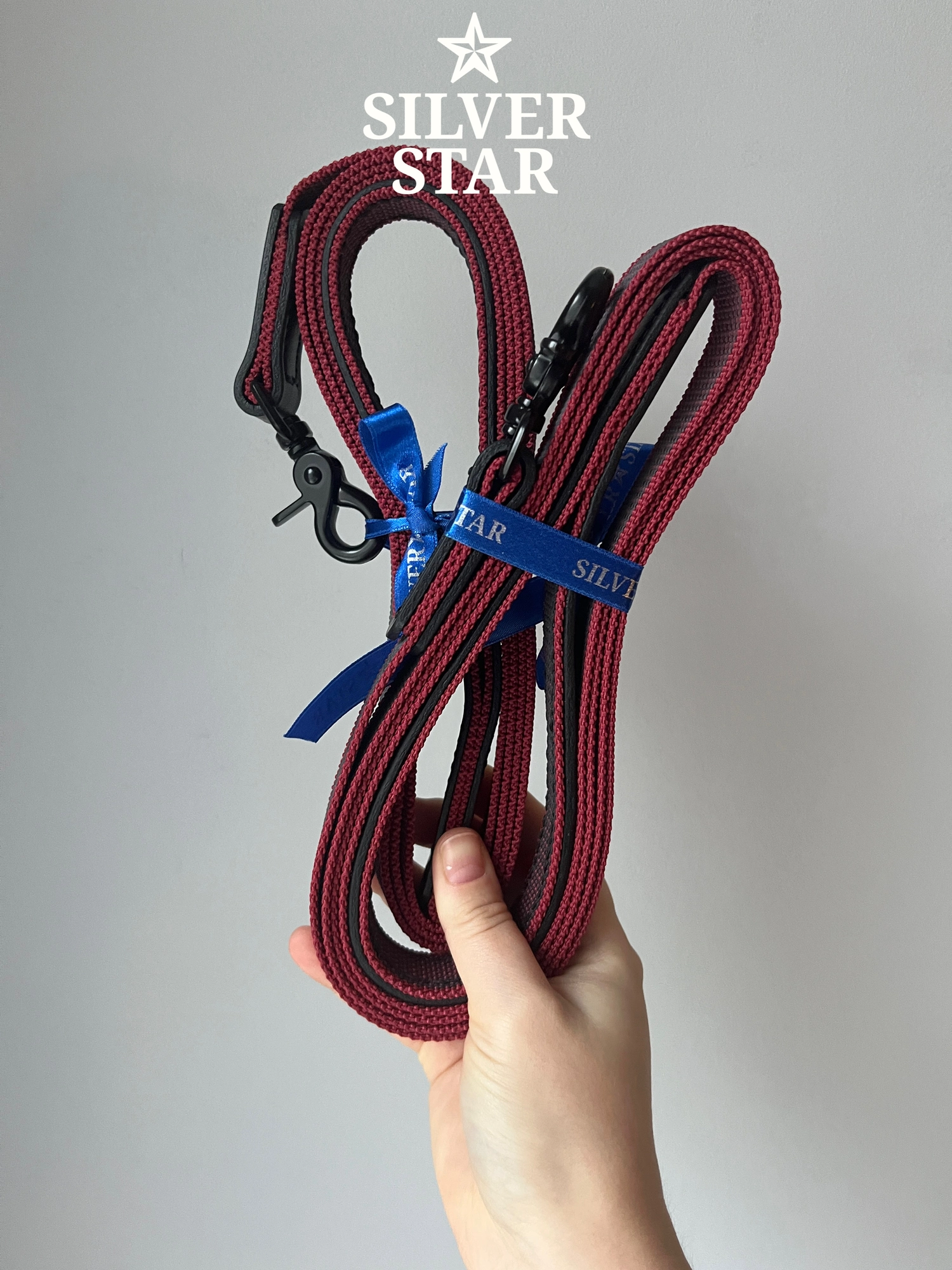 Premium Wzmocniony Smycz dla Psa 2 m Ripe Sweet Cherry