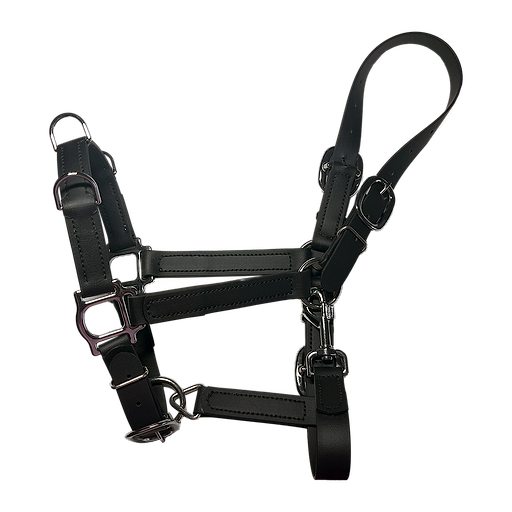  Basic Combined German-Style Cavesson «Raven Black»