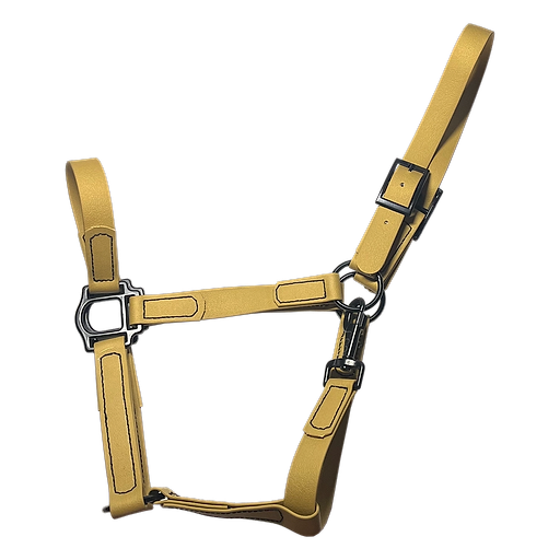 Basic PVC Halter Mustard Gold