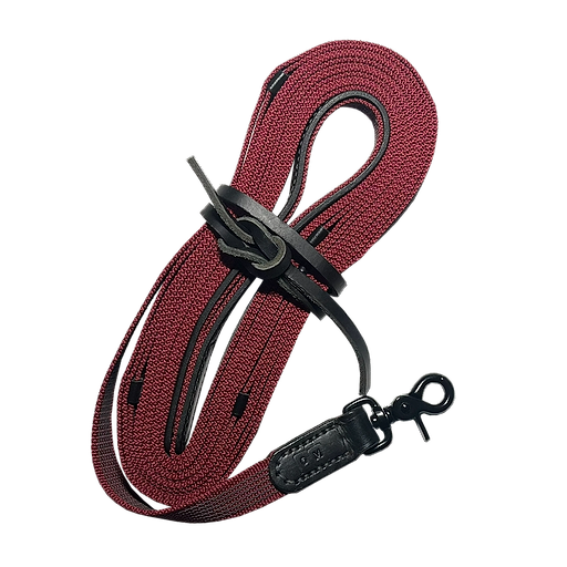 Basic  Non-Slip Rubberized Lunge Line “Ripe Sweet Cherry”