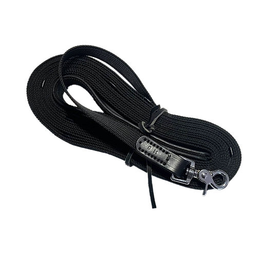 Premium  Lunge Line “Midnight Soil” Stainless Steel Snap